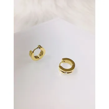 Náušnice ORNAMENTI Pozlacené náušnice Trendy gold