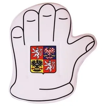 Kšiltovka Fan. rukavice velká ČR