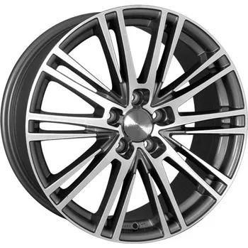 Disk Alu kola 2DRV WH18 dgp šedé-leštěné čelo 9x20" 5x112 ET33 66,6