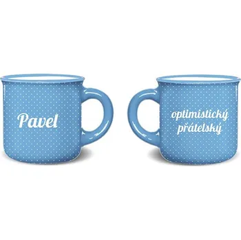 Nekupto Jmenný mini hrníček Pavel 100 ml