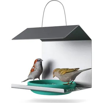 Krmítko pro ptáka Ptačí budka visící s miskou