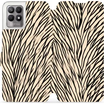 Pouzdro na mobilní telefon Flipové pouzdro Mobiwear - Realme 8i - VA52S V koruně stromu (Knížkové flip pouzdro, obal, kryt na mobil Realme 8i - VA52S V koruně stromu, materiál Umělá kůže + TPU - ochrana 360°, stojánek, silikonová vanička, magnetické zavírání)