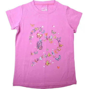 Dívčí tričko Dívčí tričko Wolf S2411A vel. 116-146 lila