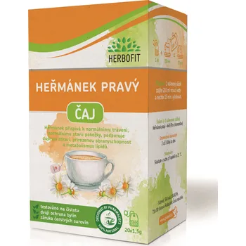 Čaj Herbofit Bylinný čaj Heřmánek 20x1.5g