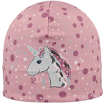 Kojenecká čepice RDX Funkční čepice Jednorožec Růžová Vel. 2