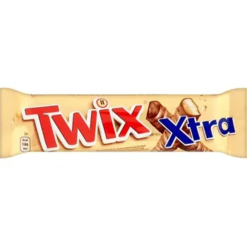 Mars Twix Xtra sušenka s karamelem máčená v mléčné čokoládě 2 x 37,5g