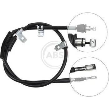 Lanko parkovací brzdy Tažné lanko, parkovací brzda A.B.S. K17038