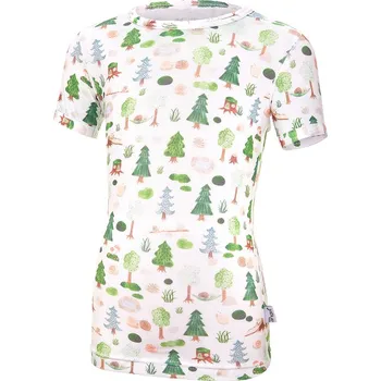 LITTLE ANGEL tričko tenké KR TISK Outlast® les vel. 86 cm