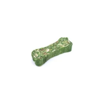 Krmivo pro psa Barevná kost z drcené buvolí kůže, 7 cm