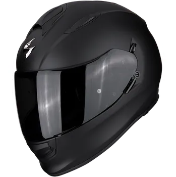 Helma na motorku Scorpion exo-491 solid černá matná l