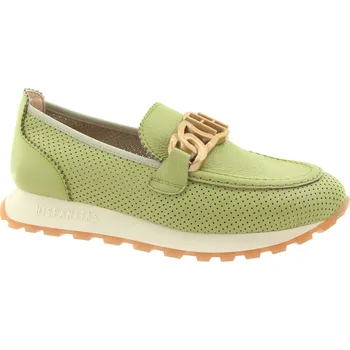 Dámské mokasíny HISPANITAS Dámské kožené zelené mokasíny HV243432-ALOE-245 Velikost 39