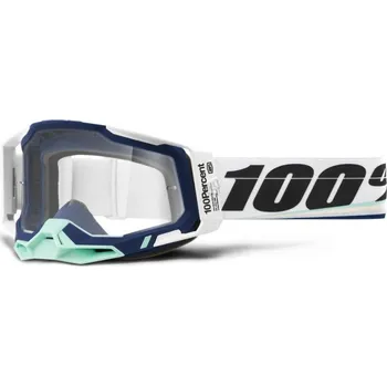 Motocyklové brýle RACECRAFT 2, 100% brýle ARSHAM, čiré plexi