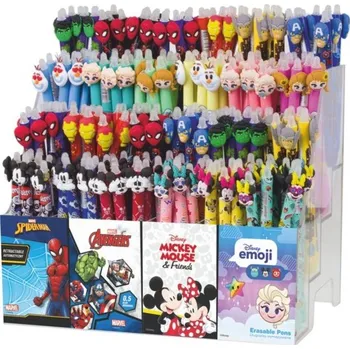 Stojánek s mazacími propiskami Patio - mix motivů - 240 ks