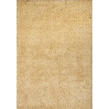 Koberec Spoltex kusový koberec Efor Shaggy 2226 Beige rozměr 80 x 150 cm