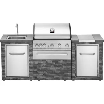 Zahradní gril Venkovní grilovací kuchyně Grandpro STONE ISLAND ELITE (222 SI Series)