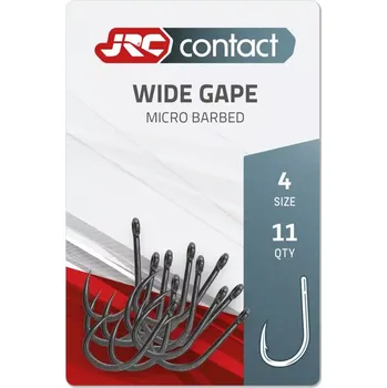 Rybářský háček JRC Háčky Contact Wide Gape Carp Hooks #6 (JRC Contact Wide Gape Carp Hooks #6)