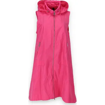 Dámské pončo Vesta dlouhá oversize Fly 2233 Itálie barva: fuchsie, velikost: S