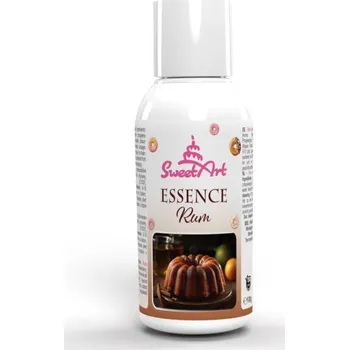 Jedlá dekorace na dort Dortisimo SweetArt esence do potravin Rum (100 g)