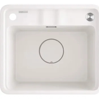 Granitový dřez Deante Jednodřez granitový, alabastr ZKM_A103