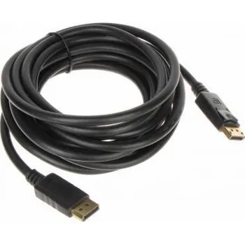 Video kabel DisplayPort – DisplayPort kabel 5m černý (DP-W/DP-W-5.0M)