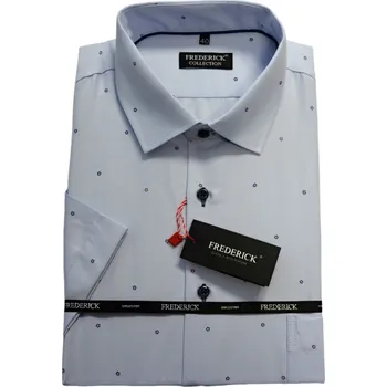 Pánská košile Pánská košile s krátkým rukávem - střih REGULAR - vzor F579 - 41