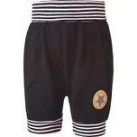 LITTLE ANGEL šortky tenké harémky Outlast® černá vel. 74 cm