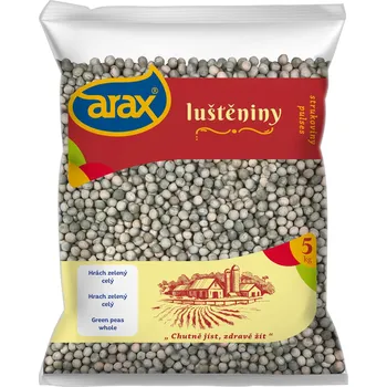 Luštěnina Arax hrách zelený celý 5kg