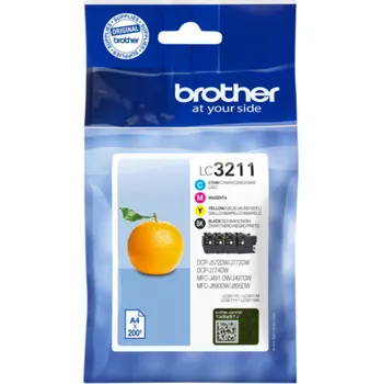 Počítač Brother LC-3211 Value-Pack BK/C/M/Y