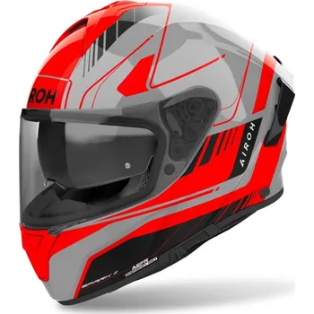 Helma na motorku Přilba SPARK 2 Chrono, AIROH (lesklá oranžová) 2025 2XL