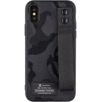 Telefonní příslušenství Tactical Camo Troop Kryt pro Apple iPhone X/XS Black Chraň svůj telefon, aniž bys obětoval styl. Tactical Camo Troop umí obojí