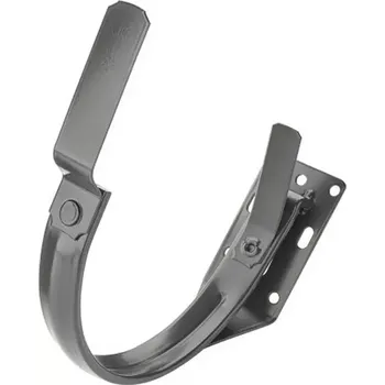 okap KJG Žlabový hák pro čelní montáž 250 pozink RAL 7016 antracit