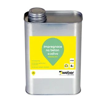 Stavební pojivo Weber Impregnační nátěr Webertec SHC 4 l