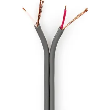 Audio Cable | 2 x 0.16 mm² | Měď COTR15000GY100 Nedis