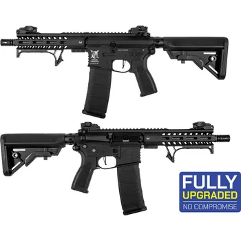 Airsoftová zbraň Delta Armory Airsoftová zbraň M4 AR15 MLOK Alpha ETU, celokov - Černá