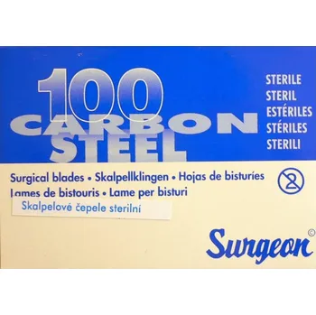 Skalpel ostatní Čepelka skalpelová Surgeon - 100 ks Provedeni: Surgeon 11