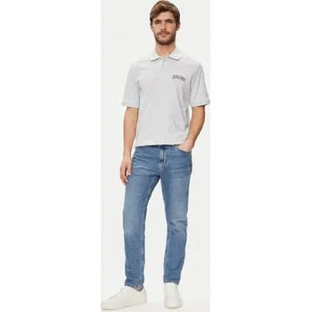 Jack & Jones Polokošile Josh 12247387 Bílá Standard Fit S