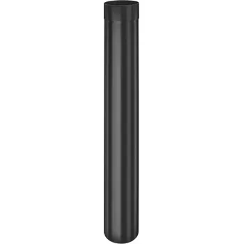 okap Pozinkovaný okapový svod Ø 100 mm délka 4000 mm v barvě intenzivní černá