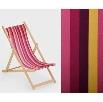 Lehátkovina šíře 44 cm s potiskem barvených pruhů LH23