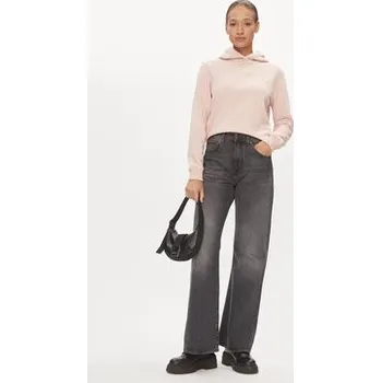 Dámská mikina Calvin Klein Jeans Mikina Embro Badge J20J223227 Růžová Regular Fit XL