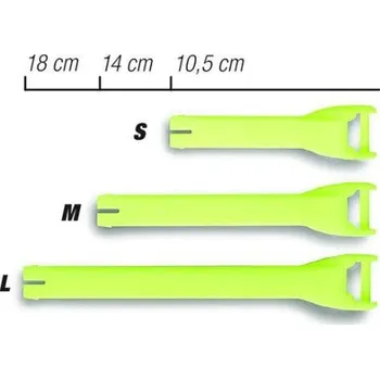 Moto obuv Pásek FORMA GH strap fluo žlutý SPPC380 M