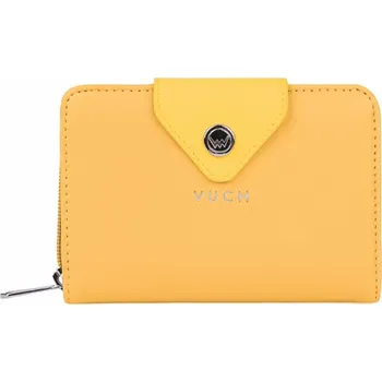 Dámská koženková peněženka VUCH Karoli, žlutá