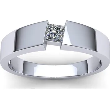 Prsten Zásnubní prsten s brilianty PZB180038 Materiál: Červené zlato 14kt, Velikost: 52