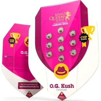 Semeno OG Kush – feminizovaná semena | Royal Queen Seeds Počet semen: 3