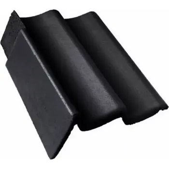 Střešní krytina Bramac Moravská taška krajní levá Protector PLUS ebenově černá