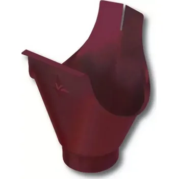 okap Pozinkovaný kotlík 250/80 mm RAL 3009 červenohnědá barva