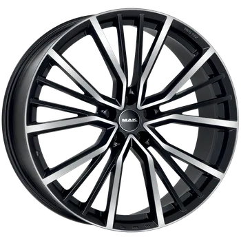 Alu kolo Alu disk MAK UNION 10x22, 5x112, 66.45, ET26 BLACK MIRROR