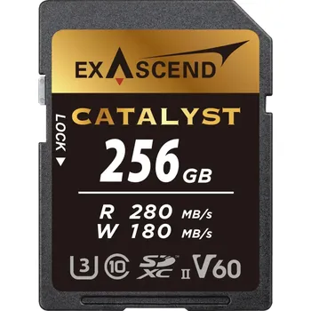 Paměťová karta Exascend Catalyst UHS-II SD Card V60 256GB
