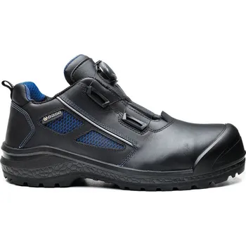 Pracovní obuv PORTWEST Obuv Base Be-Fast B0820 S3 HRO CI HI SRC, polobotku s nekovovou špicí POR-B0820BKB47 47 Černá/modrá