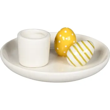 Velikonoční dekorace Det Gamle Apotek Velikonoční svícen Blossom, V.4xP.9 cm, pro svíčku P2,1 cm