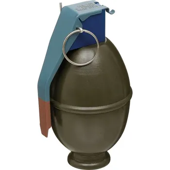 MFH Ruční granát M 61, OD zelená, dřevo, dekorace